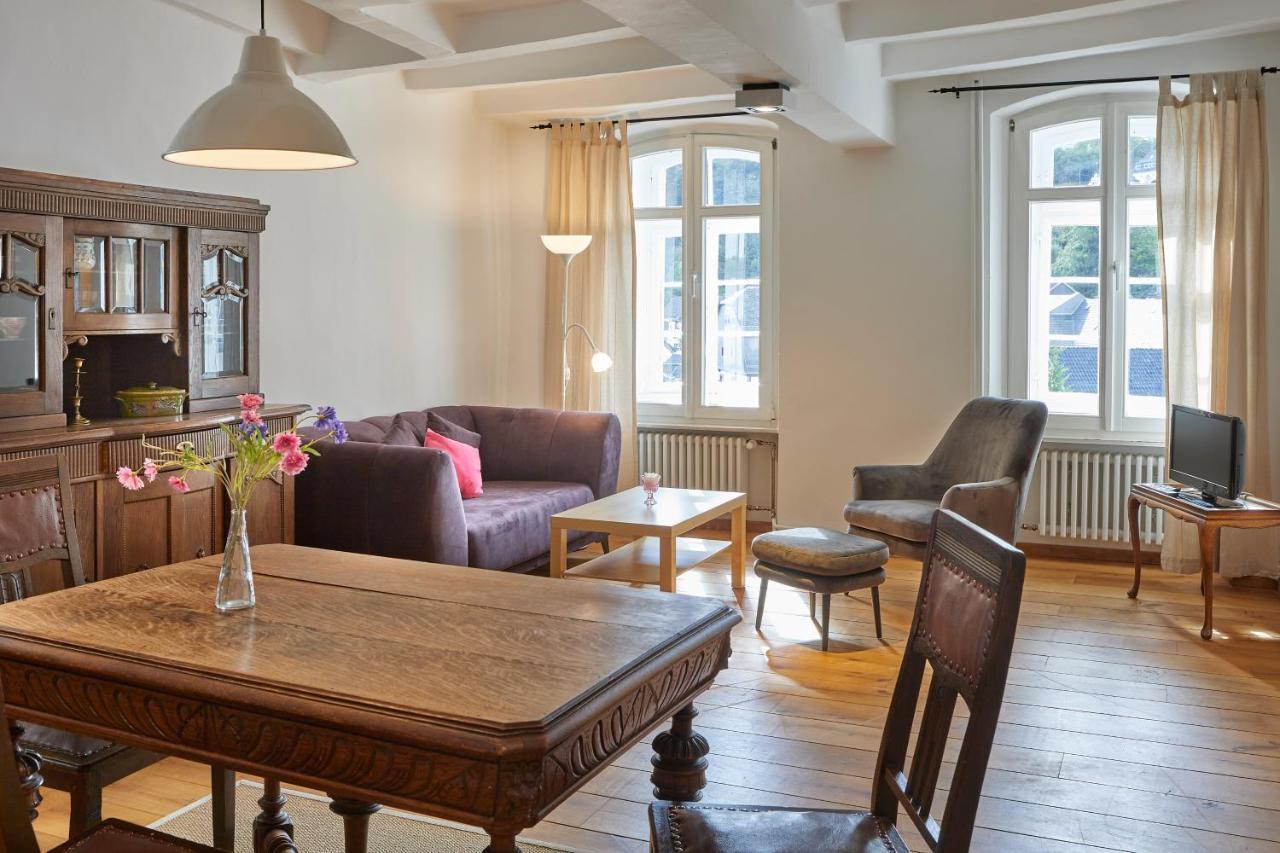 Quellenhof - Wohnen Im Denkmal - Wohnung "Ahr" Blankenheim  Exteriér fotografie